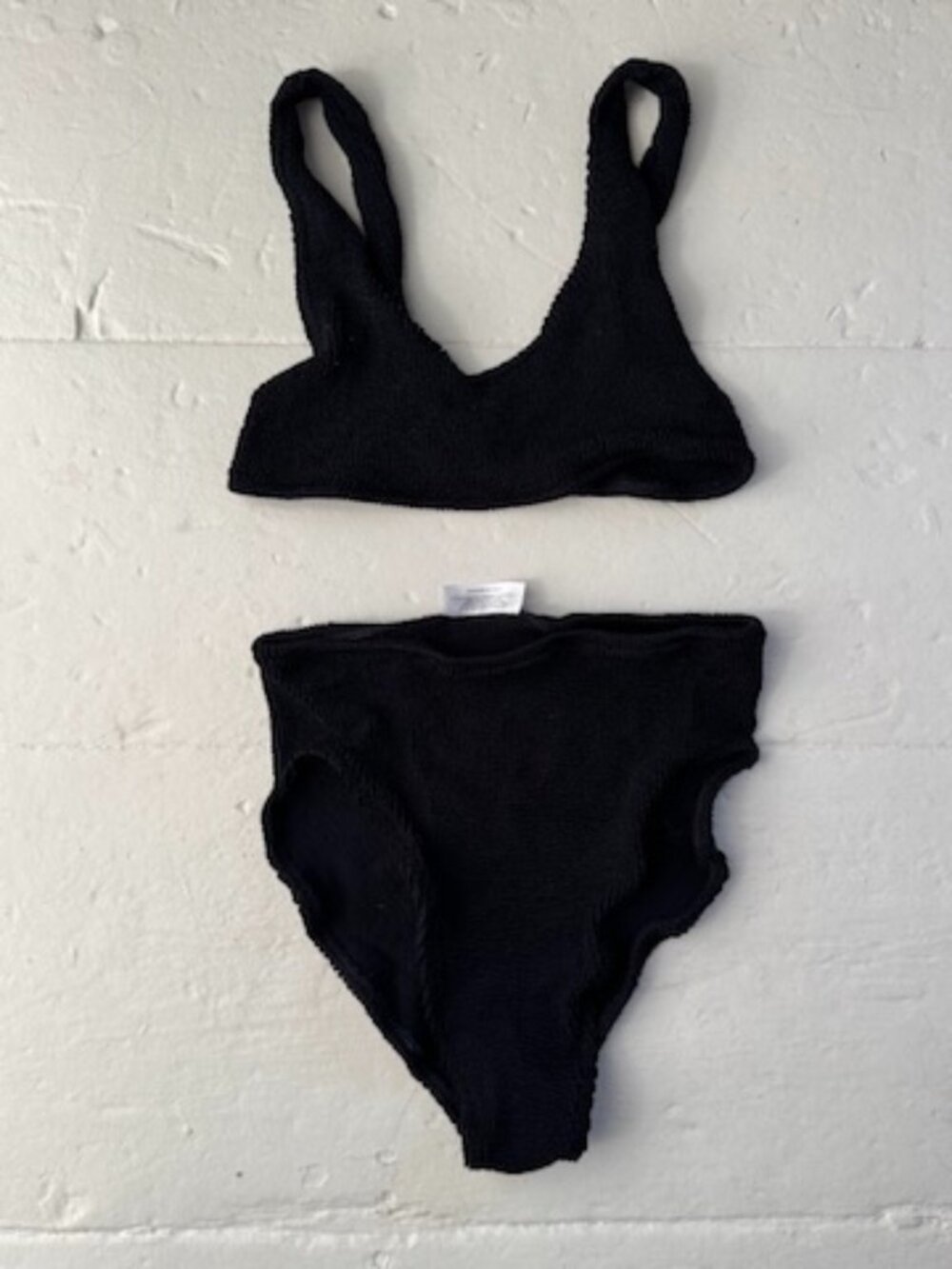 YouSwim Eva High Waist Two Piece in Black